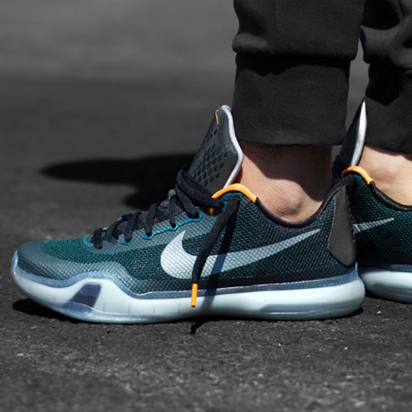 Nike Shoes Nike Kobe X Flight Teal Low Top Sneakers Sz